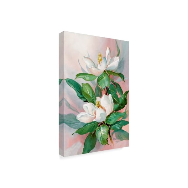 Barbara Mock 'Classic Magnolia' Canvas Art,12x19